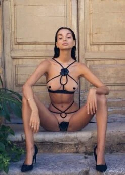 Carmen Knickers -BLUEBELLA Sales Store 05b.bk god save queens carmen knicker brief black nude sexy lingerie bottoms g