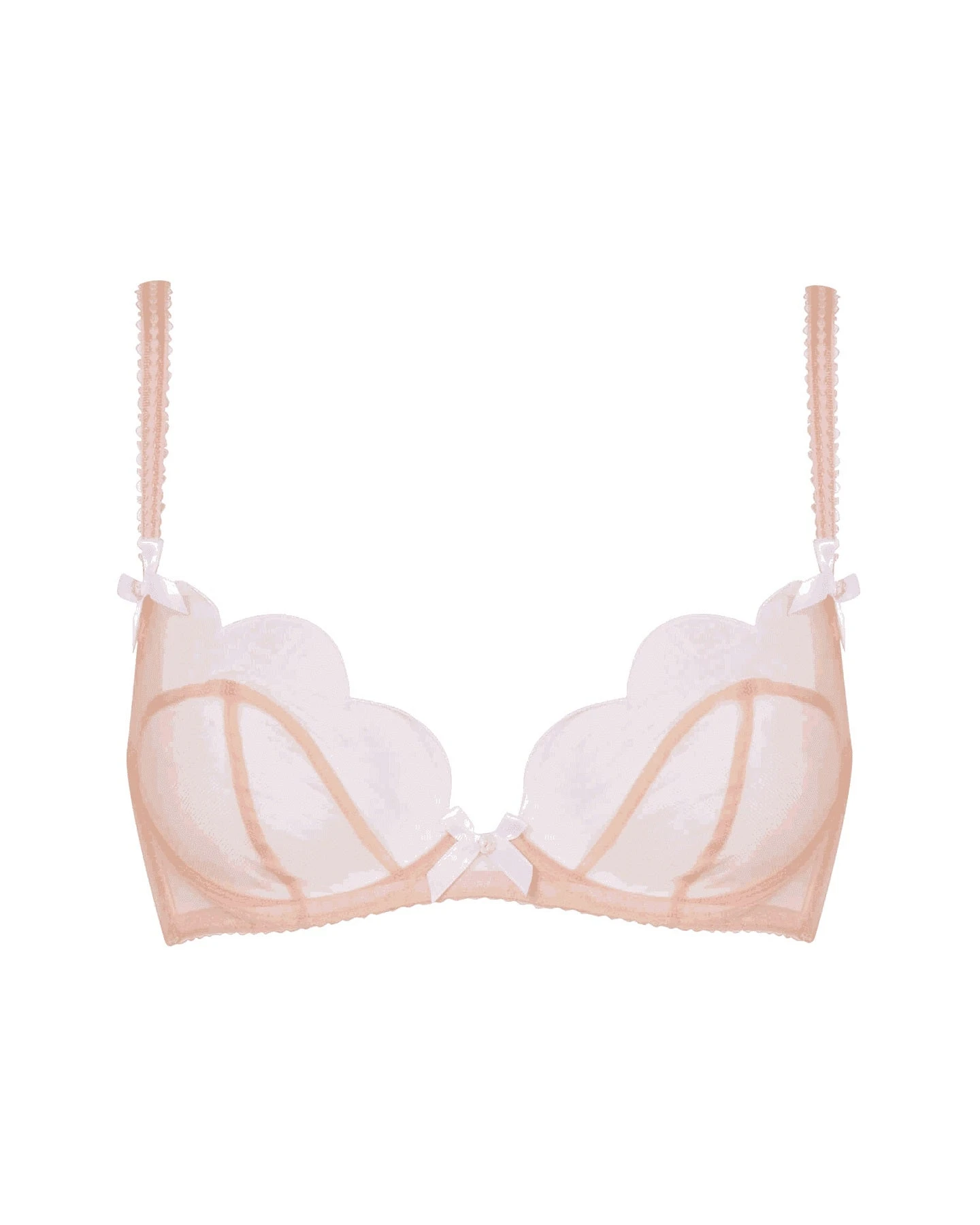 AGENT PROVOCATEUR Lorna Bra (Sand/White) 1 AGENT PROVOCATEUR Lorna Bra (Sand/White)