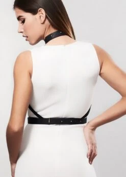 Bijoux Indiscrets Maze H Harness -BLUEBELLA Sales Store 2011291 bijoux indiscrets maze h harness black body accessories sexy lingerie f