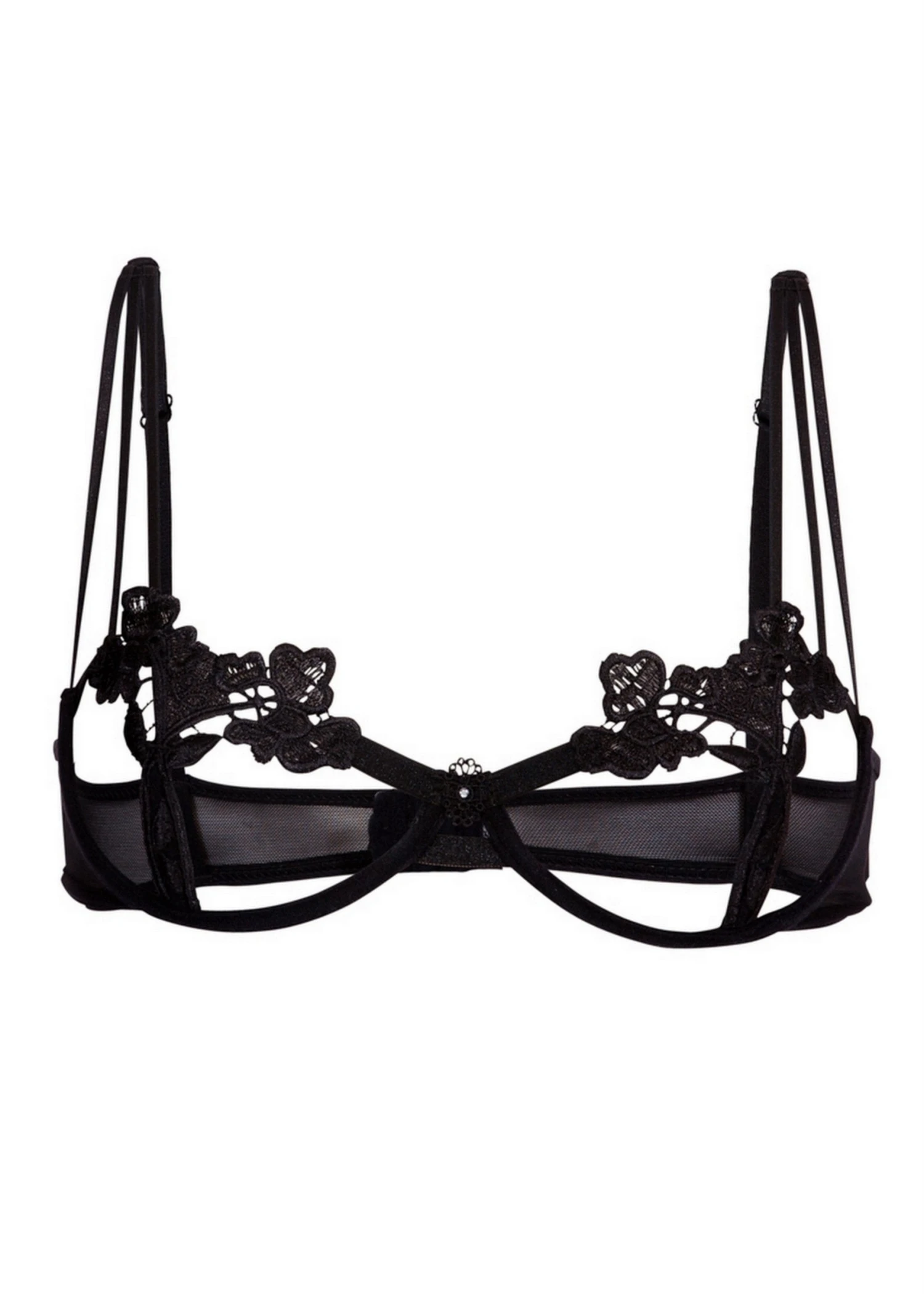 BLUEBELLA Nova Ouvert Cup Bra (Black) 1 BLUEBELLA Nova Ouvert Cup Bra (Black)