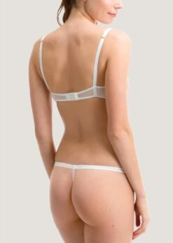 BLUEBELLA Nova Thong (Ivory) -BLUEBELLA Sales Store 34802.iv bluebella nova thong ivory white bottoms sexy lingerie e 3 1