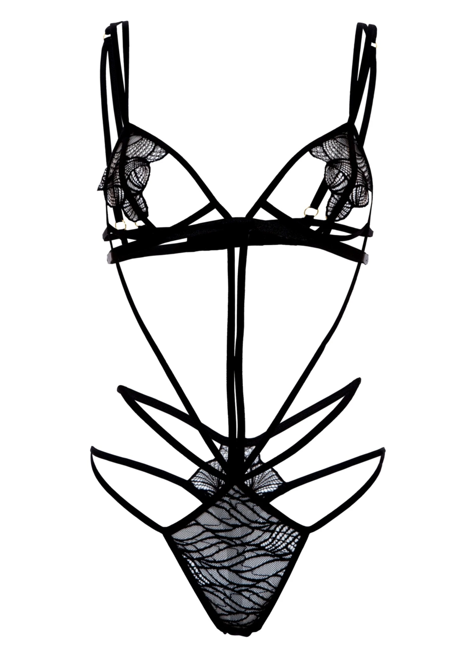 BLUEBELLA Emerson (Black) Strappy Body 1 BLUEBELLA Emerson (Black) Strappy Body