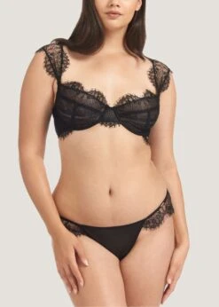 BLUEBELLA Marina Bra 14 BLUEBELLA Marina Bra -BLUEBELLA Sales Store 40163 bluebella marina bra black lace underwire nonpadded balconette sexy lingerie G