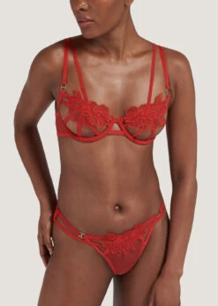 BLUEBELLA Tempest Bra -BLUEBELLA Sales Store 44154 bluebella tempest red ouvert open cupless bra sexy lingerie E