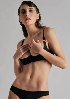 Maison Close Tapage Nocturne 1/4 Cup Bra -BLUEBELLA Sales Store 608084 maison close tapage nocturne 1 4 cup bra nonpadded cupless black sexy lingerie J