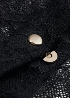 Maison Close Le Petit Secret Magnetic Open Panty Body -BLUEBELLA Sales Store 608636 maison close jeux magnetiques panty body black bodywear lace sexy lingerie D