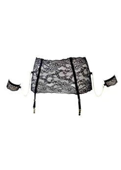 Maison Close Le Petit Secret Garter Belt With Cuffs