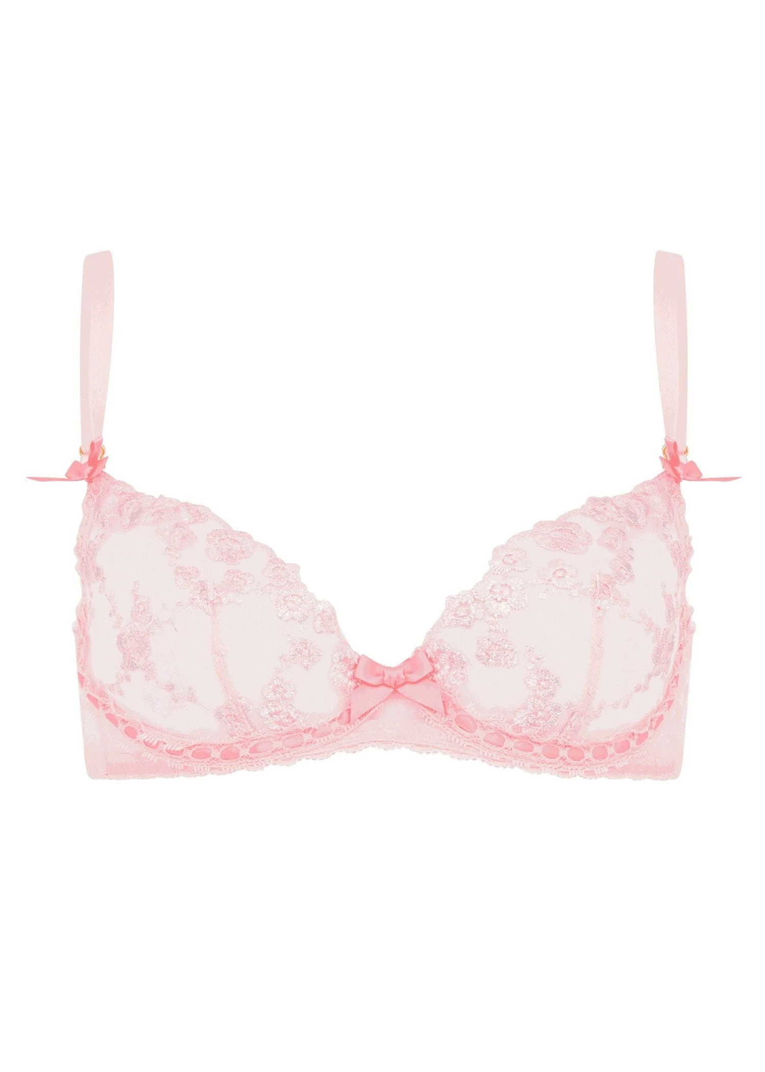 AGENT PROVOCATEUR Adelie Bra (Baby Pink / Hot Pink) 1 AGENT PROVOCATEUR Adelie Bra (Baby Pink / Hot Pink)