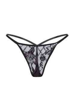 AGENT PROVOCATEUR Alyss Knicker Trixie (Black) 7 AGENT PROVOCATEUR Alyss Knicker Trixie (Black) -BLUEBELLA Sales Store agent provocateur alyss knicker trixie thong black lace luxury lingerie D