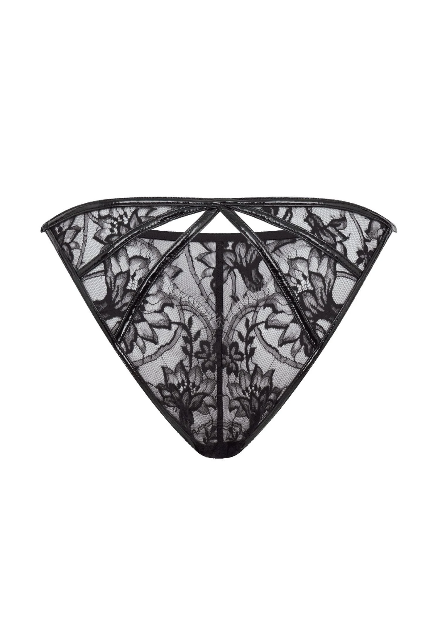 AGENT PROVOCATEUR Alyss Knicker Ouvert (Black) 4 AGENT PROVOCATEUR Alyss Knicker Ouvert (Black) - Image 4