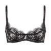 AGENT PROVOCATEUR Alyss Plunge Bra (Black)