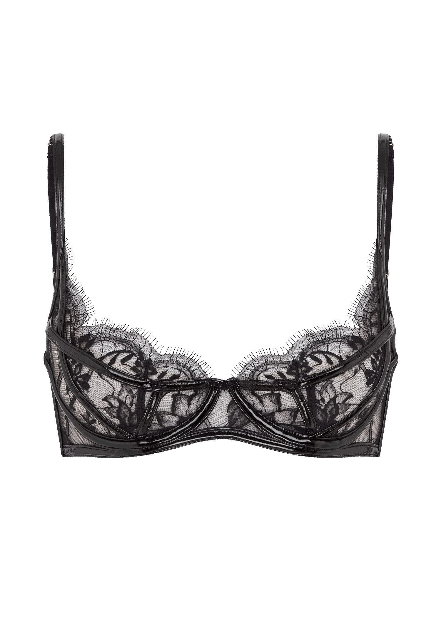 AGENT PROVOCATEUR Alyss Plunge Bra (Black) 1 AGENT PROVOCATEUR Alyss Plunge Bra (Black)
