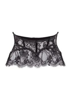 AGENT PROVOCATEUR Alyss Suspender Garter (Black) 8 AGENT PROVOCATEUR Alyss Suspender Garter (Black) -BLUEBELLA Sales Store agent provocateur alyss suspender detachable garter waist belt black lace luxury lingerie D