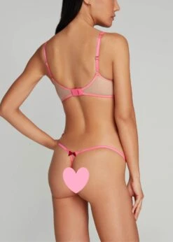 AGENT PROVOCATEUR Cupid Thong (Red / Pink) 6 AGENT PROVOCATEUR Cupid Thong (Red / Pink) -BLUEBELLA Sales Store agent provocateur cupid 1 thong pink underwear sexy luxury lingerie E copy