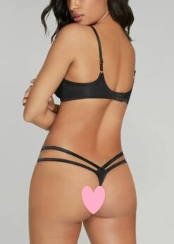 AGENT PROVOCATEUR Joan Thong -BLUEBELLA Sales Store agent provocateur joan thong black underwear sexy lingerie E copy