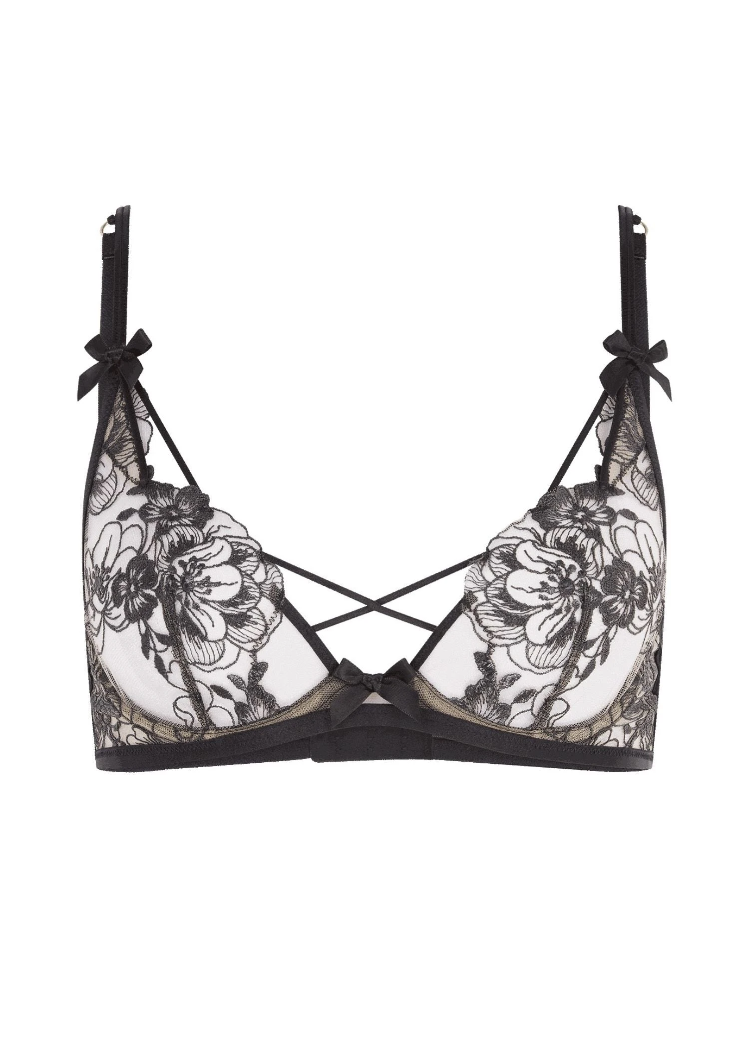 AGENT PROVOCATEUR Kalia Bra (Black / Sand) 1 AGENT PROVOCATEUR Kalia Bra (Black / Sand)