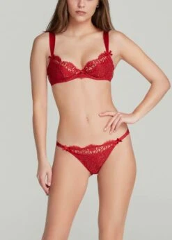 AGENT PROVOCATEUR Kateryna Bra (Red) 9 AGENT PROVOCATEUR Kateryna Bra (Red) -BLUEBELLA Sales Store agent provocateur kateryna underwired padded bra red valentines lingerie sexy luxury lingerie D