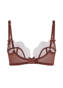 AGENT PROVOCATEUR Lorna Bra (Chestnut) 11 AGENT PROVOCATEUR Lorna Bra (Chestnut) -BLUEBELLA Sales Store agent provocateur lorna bra chestnut non padded underwired bra sexy lingerie F