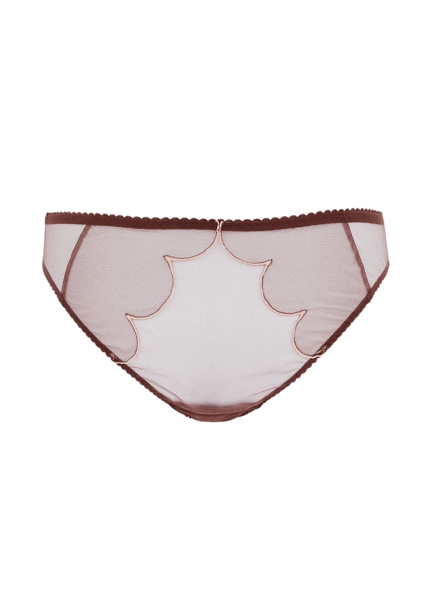 AGENT PROVOCATEUR Lorna Brief (Chestnut) 4 AGENT PROVOCATEUR Lorna Brief (Chestnut) - Image 4