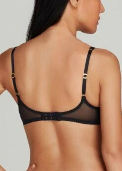 AGENT PROVOCATEUR Lorna Heart Bra (Black / Red) 10 AGENT PROVOCATEUR Lorna Heart Bra (Black / Red) -BLUEBELLA Sales Store agent provocateur lorna heart bra black underwired non padded sexy luxury lingerie C
