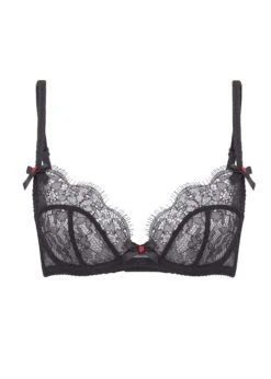 AGENT PROVOCATEUR Lorna Lace Bra (Black)