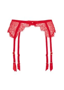 AGENT PROVOCATEUR Lorna Lace Suspender (Red)