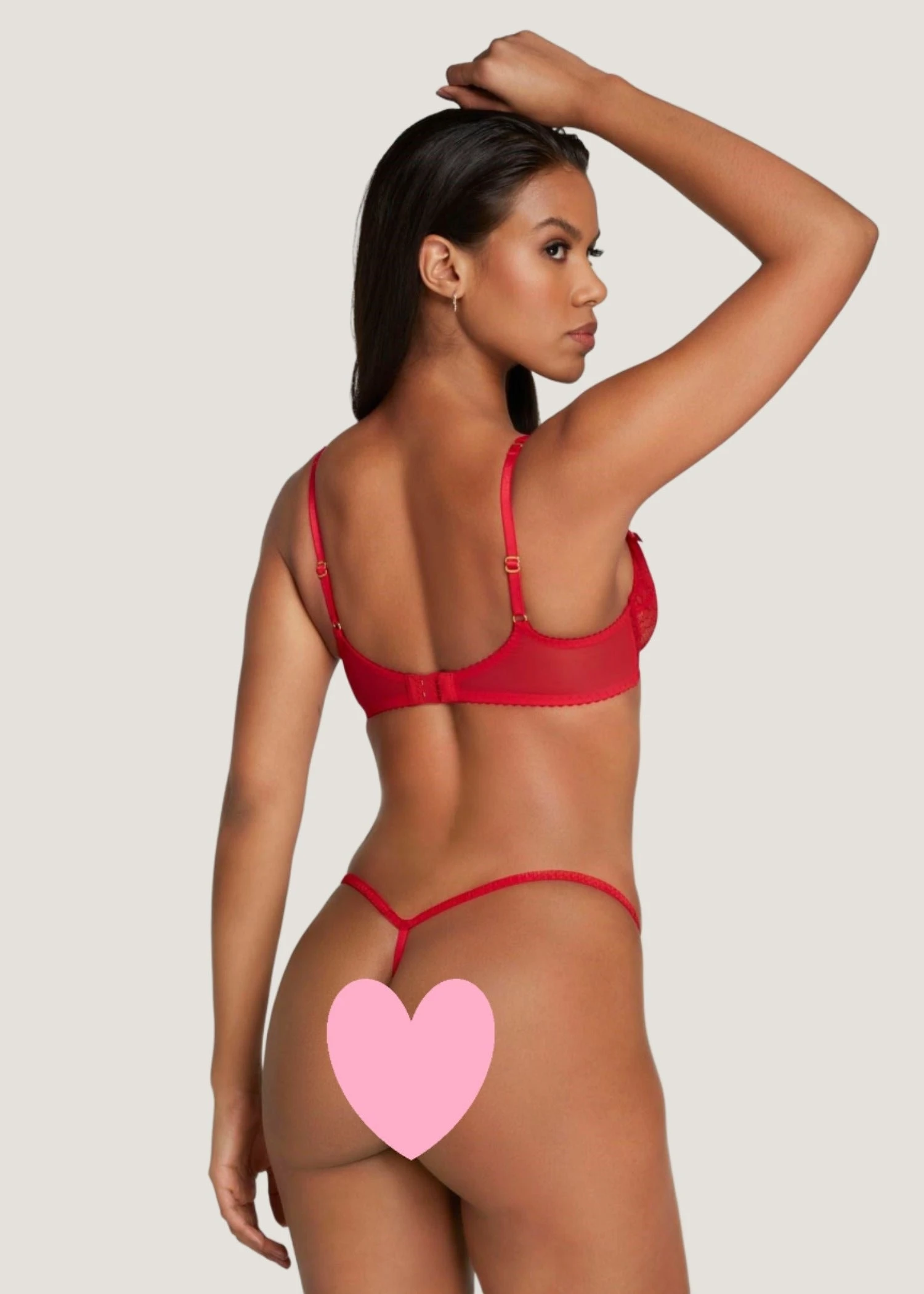 AGENT PROVOCATEUR Lorna Lace Trixie (Red) 3 AGENT PROVOCATEUR Lorna Lace Trixie (Red) - Image 3