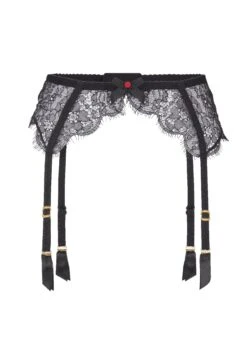 AGENT PROVOCATEUR Lorna Lace Suspender (Black)