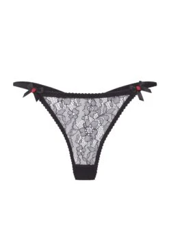 AGENT PROVOCATEUR Lorna Lace Thong (Black)