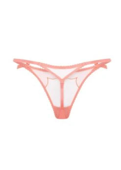 AGENT PROVOCATEUR Lorna Thong (Coral) 7 AGENT PROVOCATEUR Lorna Thong (Coral) -BLUEBELLA Sales Store agent provocateur lorna thong underwear coral pink sexy lingerie F