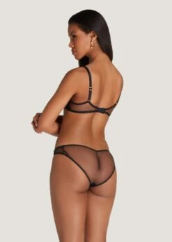 AGENT PROVOCATEUR Maysie Bra (Black) -BLUEBELLA Sales Store agent provocateur maysie bra underwired black mesh luxury lingerie C