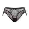 AGENT PROVOCATEUR Vallentina Knicker Ouvert (Black)