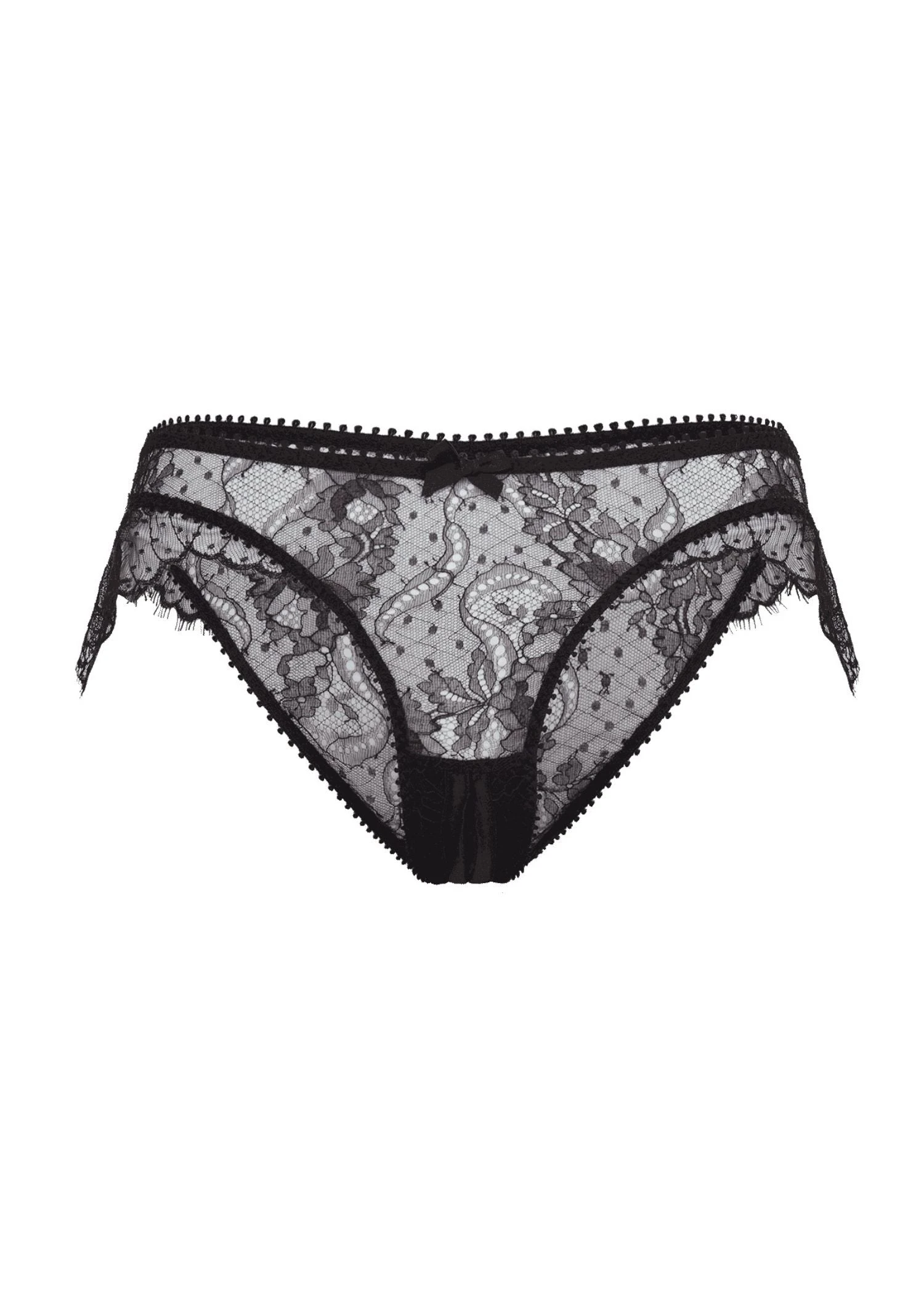 AGENT PROVOCATEUR Vallentina Knicker Ouvert (Black) 1 AGENT PROVOCATEUR Vallentina Knicker Ouvert (Black)