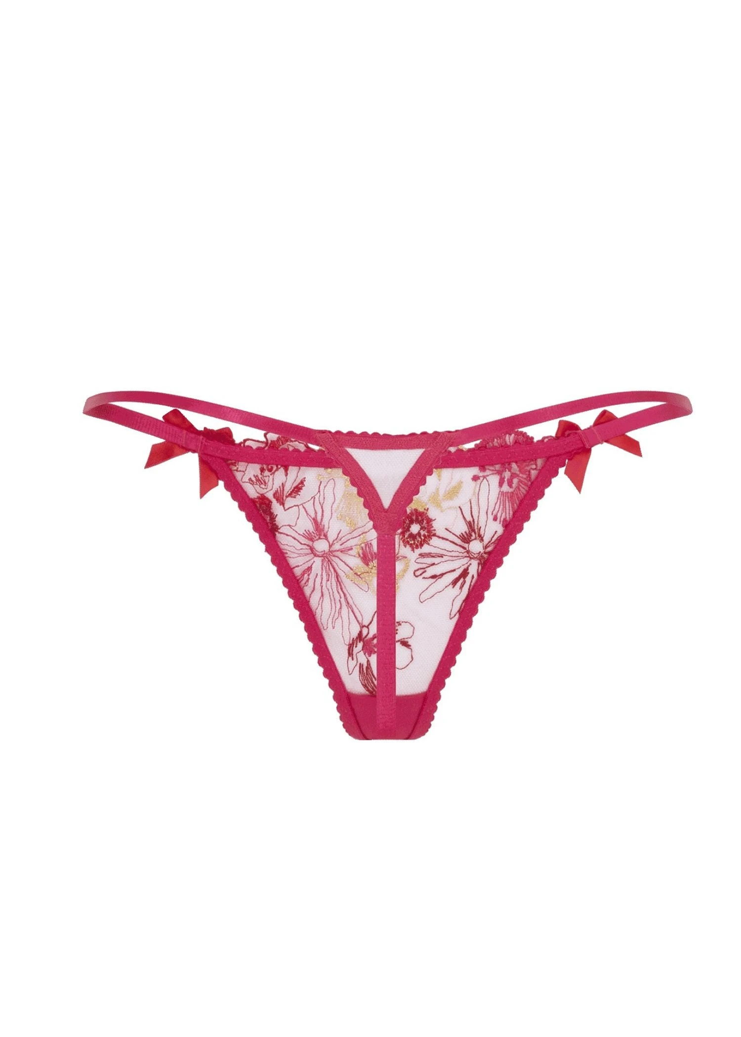 AGENT PROVOCATEUR Zuri Thong (Fuchsia) 4 AGENT PROVOCATEUR Zuri Thong (Fuchsia) - Image 4