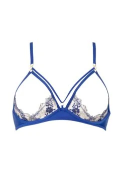 After Midnight Open Bra (Ink Blue)