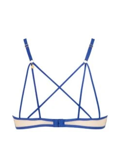 After Midnight Open Bra (Ink Blue) -BLUEBELLA Sales Store atelier amour after midnight open bra cupless underwired ink blue sexy lingerie G