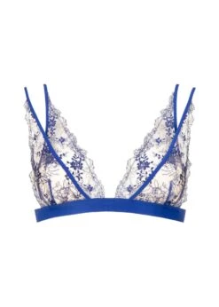 After Midnight Triangle Bra (Ink Blue)