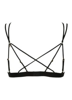 After Midnight Triangle Bra -BLUEBELLA Sales Store atelier amour apres minuit black lace bralette AP10 sexy bra I