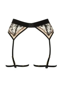 After Midnight Suspender & Garter Belt -BLUEBELLA Sales Store atelier amour apres minuit black lace suspender garter belt sexy lingerie I