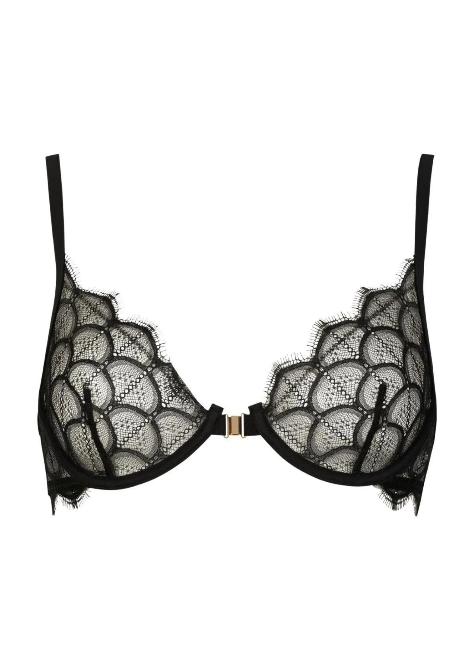 Mystic Shadow Half Cup Bra 1 Mystic Shadow Half Cup Bra