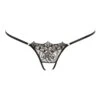 Dusky Raven Crotchless Thong