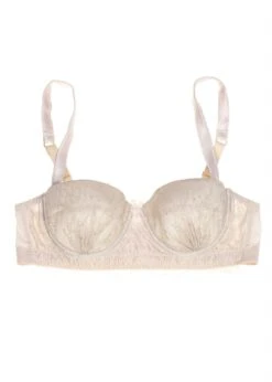 Oyster Whippy Balcony Bra