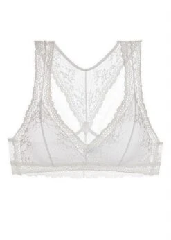 Eberjey Colette Racerback Bralet (White)