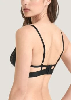 BLUEBELLA Alanna Bra 11 BLUEBELLA Alanna Bra -BLUEBELLA Sales Store bluebella alanna bra underwired non padded quarter cup black lace sexy lingerie C