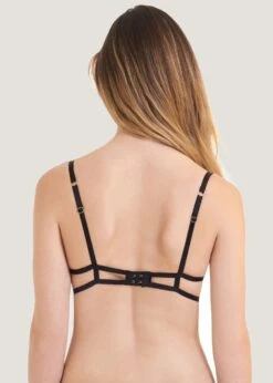 BLUEBELLA Aria Open Bra -BLUEBELLA Sales Store bluebella aria bra black embroidery underwired non padded cupless sexy lingerie C