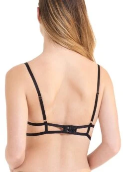 BLUEBELLA Aurora Open Bra (Black/Gold) -BLUEBELLA Sales Store bluebella aurora open bra underwired cupless gold black ultra sexy lingerie C