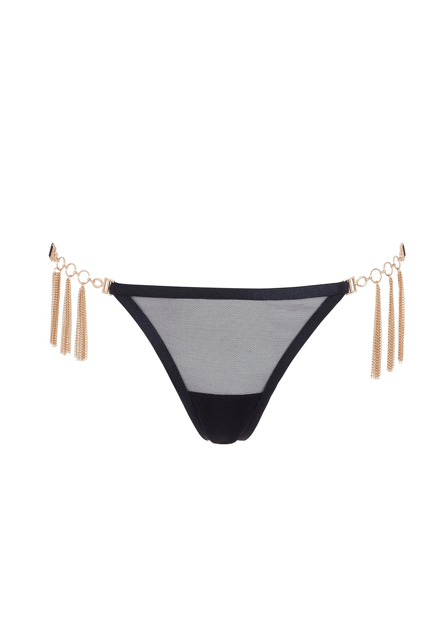 BLUEBELLA Aurora Thong (Black/Gold) 1 BLUEBELLA Aurora Thong (Black/Gold)