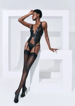 BLUEBELLA Avery Soft Basque 10 BLUEBELLA Avery Soft Basque -BLUEBELLA Sales Store bluebella avery soft basque black bodywear bodysuit luxury lingerie E