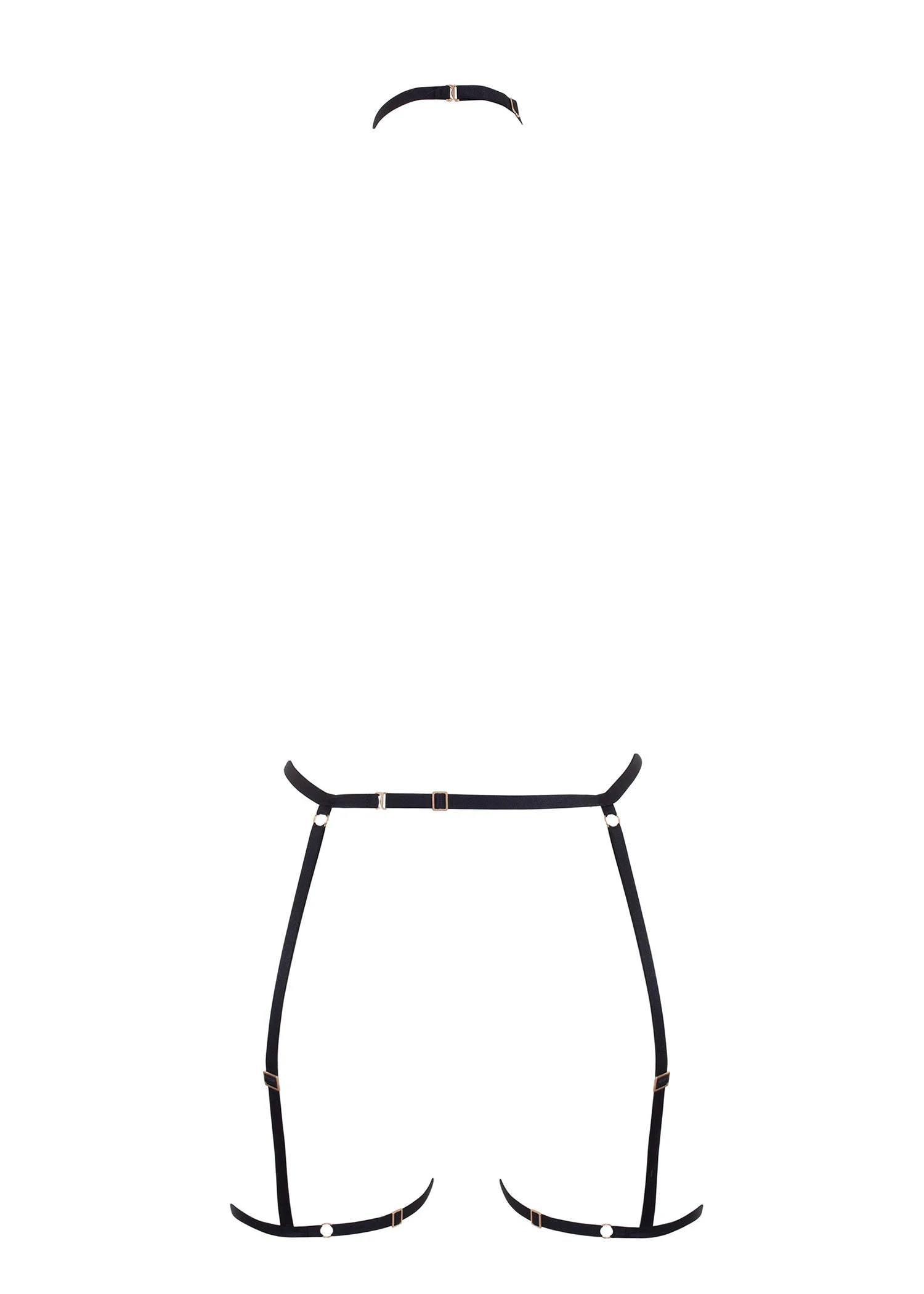 BLUEBELLA Calypso Collar Thigh Harness (Detachable) 6 BLUEBELLA Calypso Collar Thigh Harness (Detachable) - Image 6