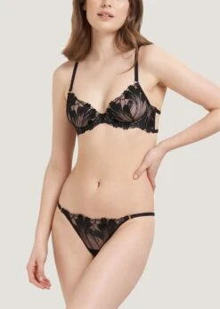 BLUEBELLA Colette Brief 11 BLUEBELLA Colette Brief -BLUEBELLA Sales Store bluebella colette brief black mesh bottoms sexy lingerie D
